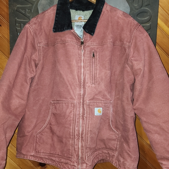 Carhartt Jacket With Sherpa Lining - Picture 12 of 13